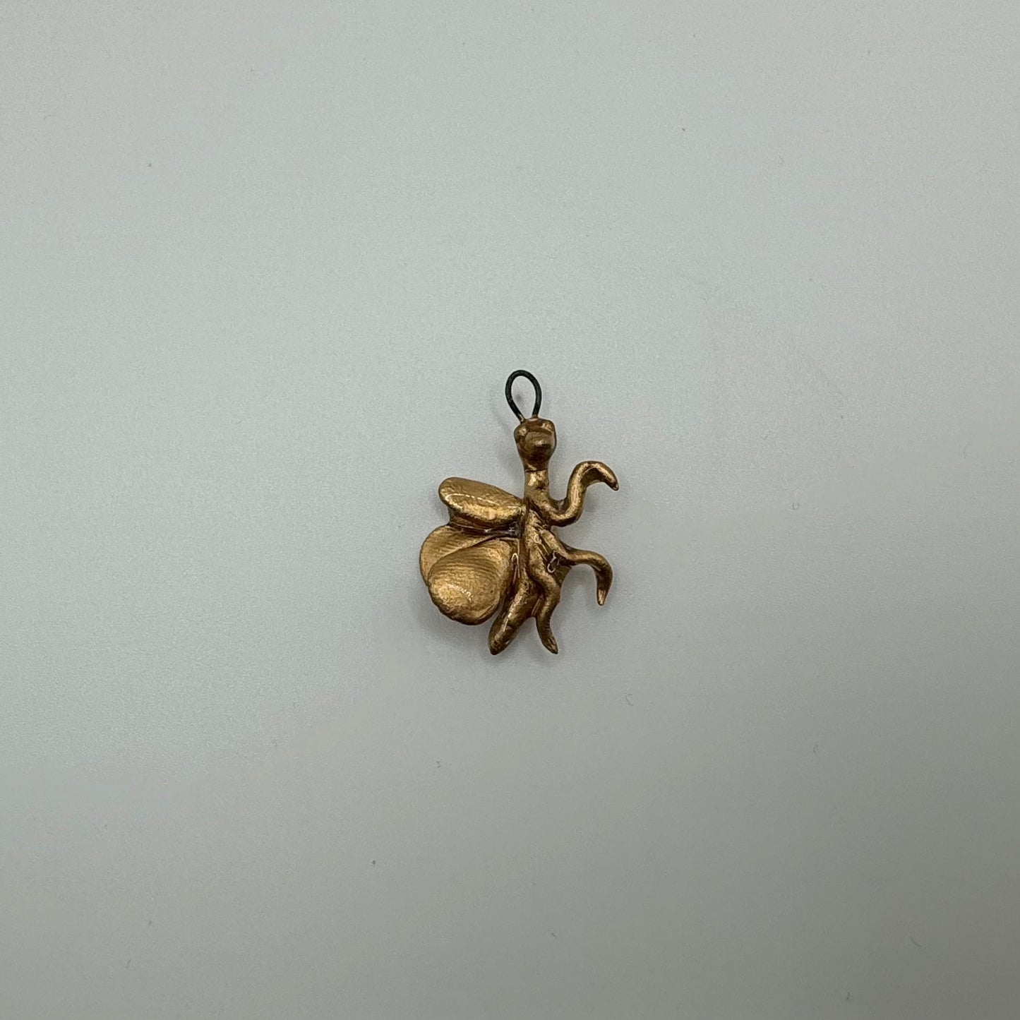 Porcelain Praying Mantis Charm