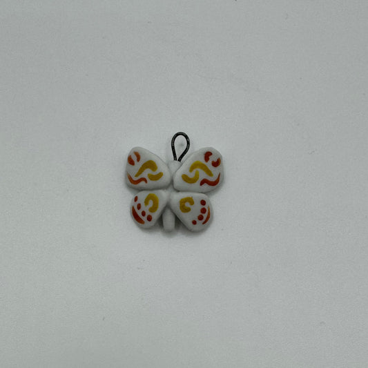 Porcelain squiggle moth Charm